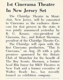 ["One of Only Two Cinerama Theaters in New Jersey (1960)"]