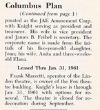 ["The Short Life of the Capitol Movie Club (1960) - 2 of 2"]