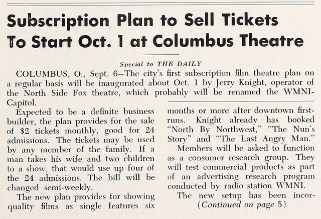 The Short Life of the Capitol Movie Club (1960) - 2 of 2