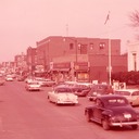 Late 1957 photo credit Morris Library. Glimpse of Strand marquee far left.