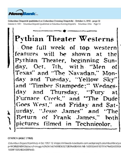 When Westerns Were in Vogue (1951)