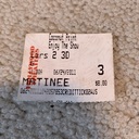 Cars 2 Opening Day Ticket