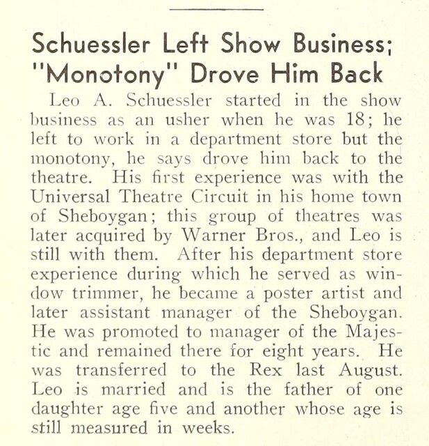 Theater Showman and More (1942)