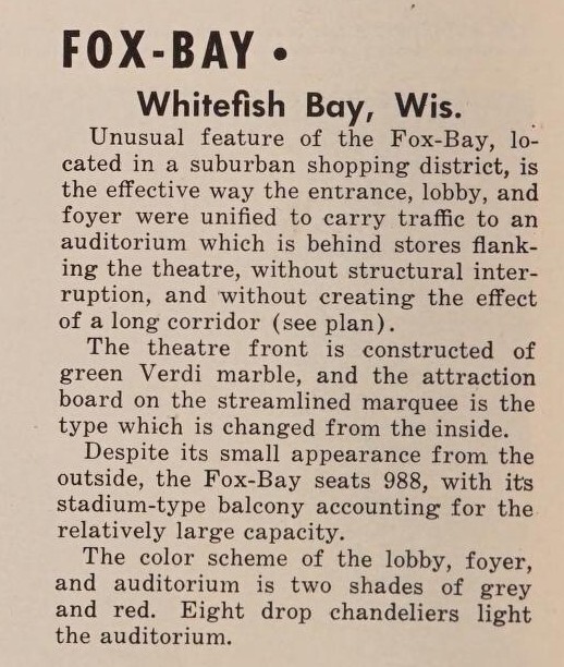 Theater Architect: Ebling, Plunkett & Keymar (1951)