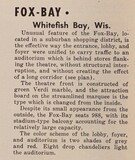 ["Theater Architect: Ebling, Plunkett & Keymar (1951)"]