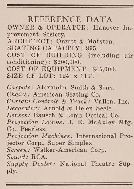 Theater Architect: Orcutt & Marston (1951)
