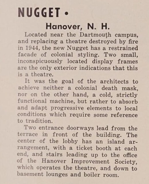 Theater Architect: Orcutt & Marston (1951)