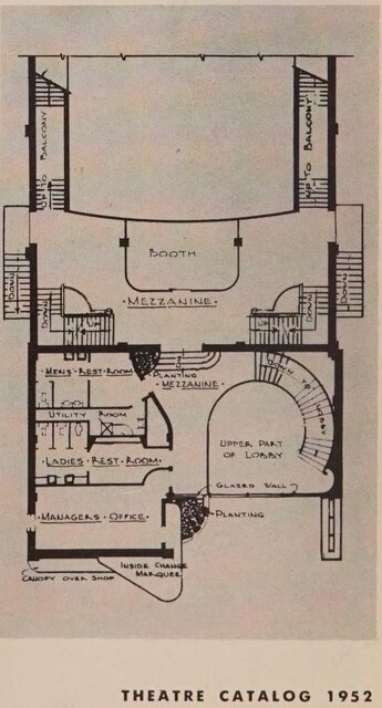 Theater Architect: Boller & Lusk (1951) Remodeled and Renamed