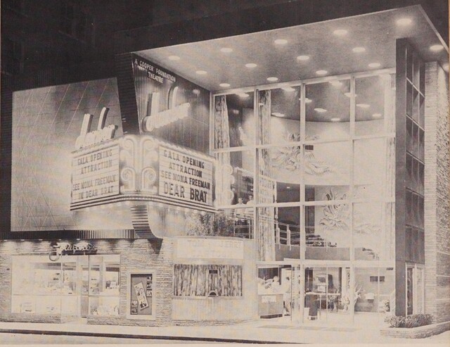 Theater Architect: Boller & Lusk (1951) Remodeled and Renamed