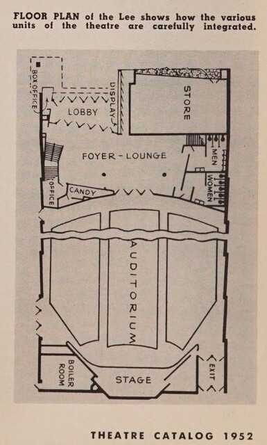 Theater Architect: Roche & Roche, Schlanger & Hoffberg (1951)
