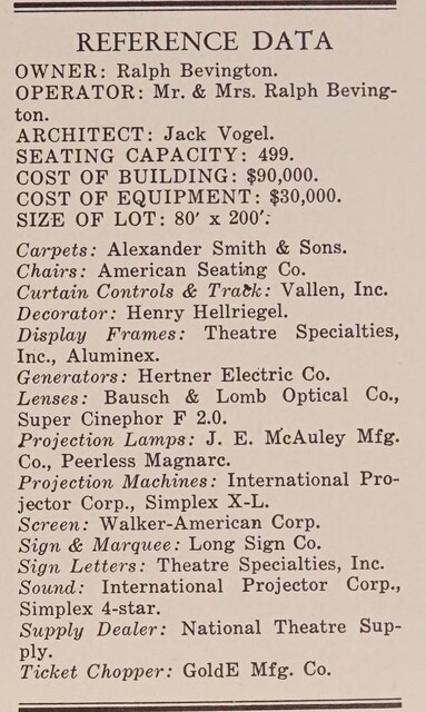 Theater Architect: Jack Vogel (1951)