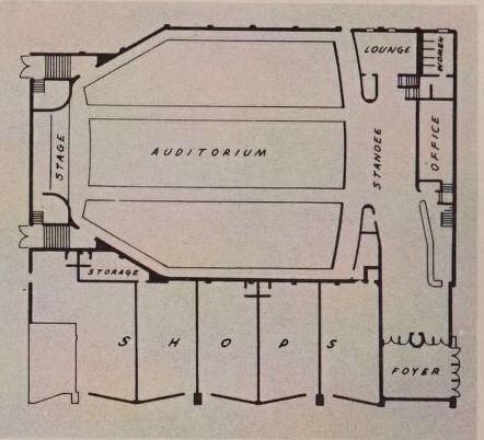 Theater Architect: T. H. Slothower, Sr. & Ted Mason (1951)