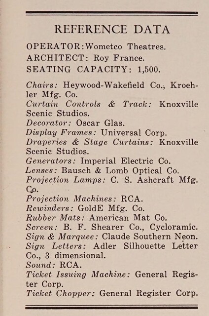 Theater  Architect: Roy France (1951) 
