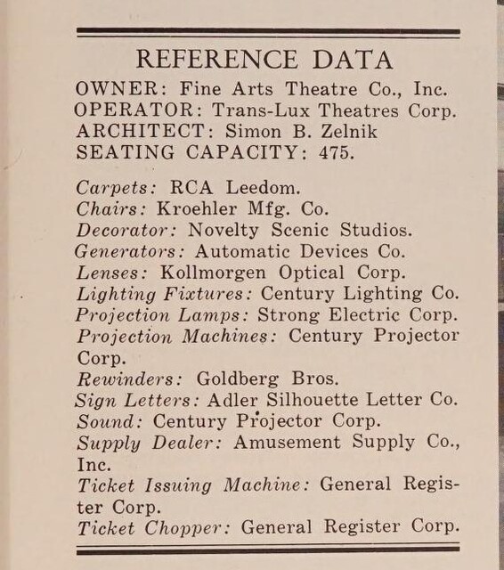 Theater Architect: Simon B.  Zelnik (1951)
