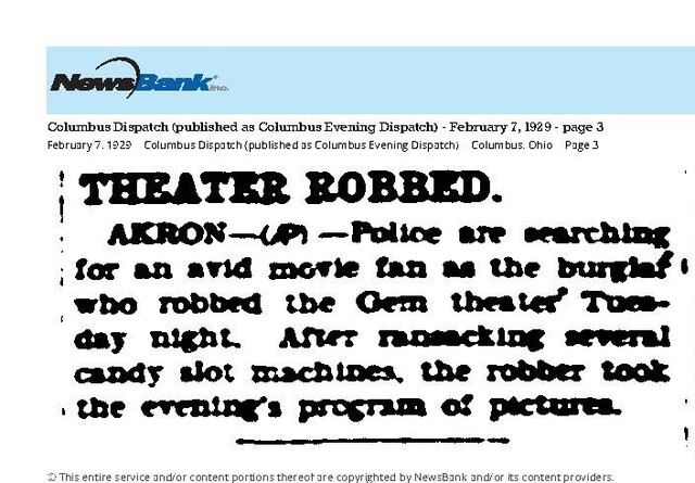 Crime Off-Screen (1929)