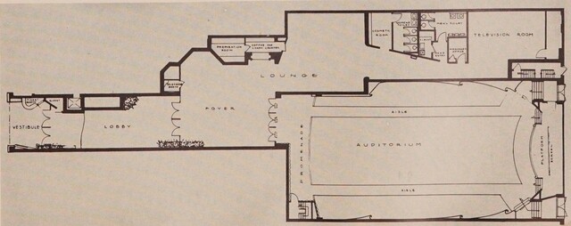 Theater Architect: John J McNamara (1952)