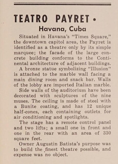 Theater Architect: Arellano y Batista (1952)
