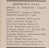 ["Theater Architect: Arellano y Batista (1952)"]