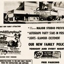 October 1962 Grand Opening Announcement as Crest Theatre courtesy Robert Di Dio.