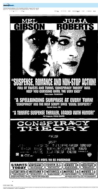 Julia Roberts--Number Two Box-Office Star (1997)