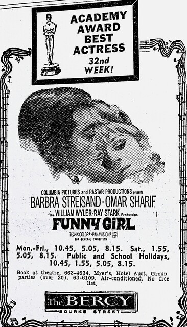 Bercy Cinema 128 Bourke Street, Melbourne, VIC