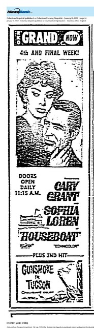 Cary Grant--Number Two Box Office Star (1959)
