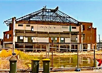 Wintergarden Theatre Alma Street, Rockhampton, QLD - 2013 & Demolition