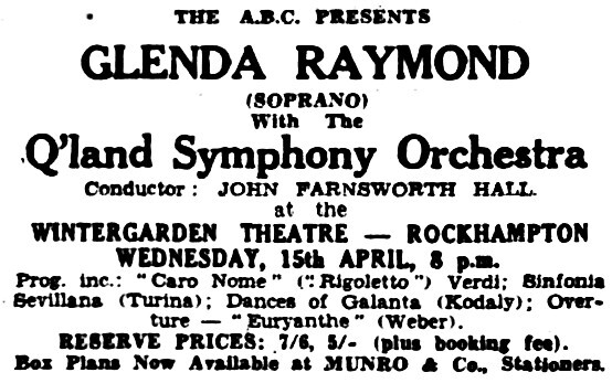 Wintergarden Theatre Alma Street, Rockhampton, QLD - 1953