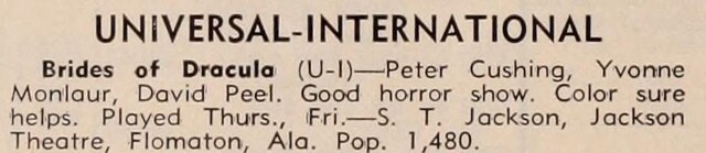 The Hammer Horror Franchise (1960)