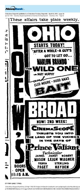 Marlon Brando--Number Ten Box Office Star (1954)