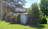 <p>The former concession stand now located near the entrance of the old Starlite. I can&rsquo;t tell if that is the original marquee or not.</p>
              