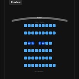 Regal Cinemas Sawgrass 23- Auditorium 2 Seating Chart (post-renovation)