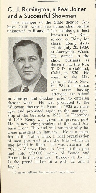 Theater Showman and More (1942)