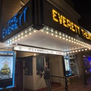 The Everett Theatre Front Exterior and Marquee