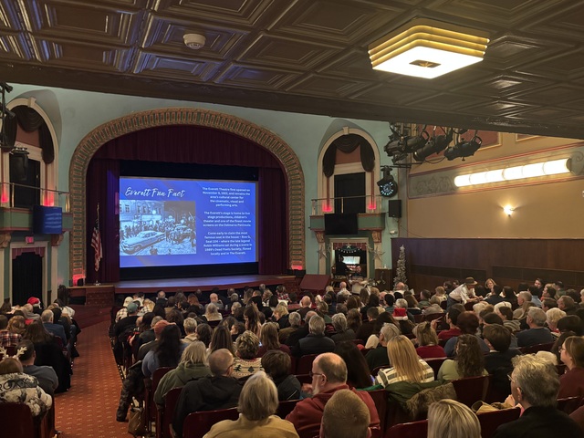 The Everett Theatre Facing Screen