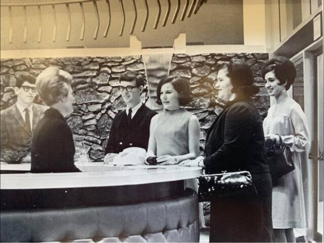 Interior of the Gateway Theatre 1967-68, photo credit History of Decatur Alabama.