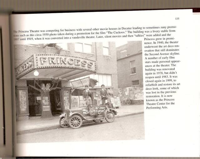 Repeat image from an unknown book, offers a different timeline on renovations and re-openings.