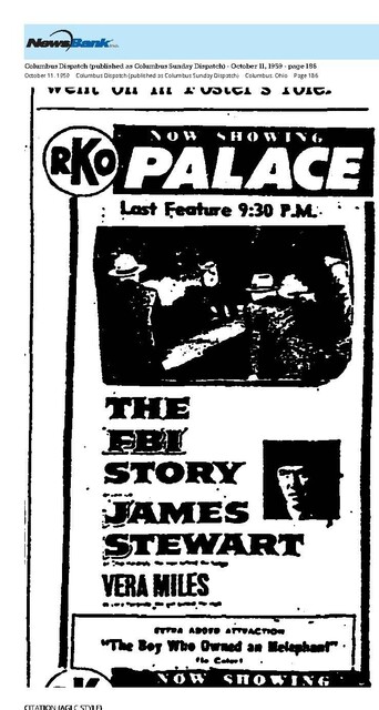 James Stewart--Number Three Box Office Star (1959)