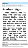 Rock Hudson--Number One Box Office Star (1959)