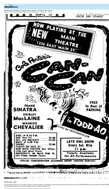 Frank Sinatra--Number Eight Box Office Star (1960)