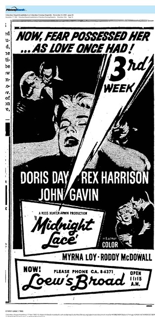 Doris Day--Number One Box Office Star (1960)