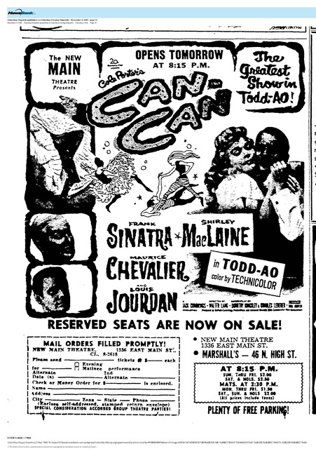 The Rebirth of the Main Theatre (1960)