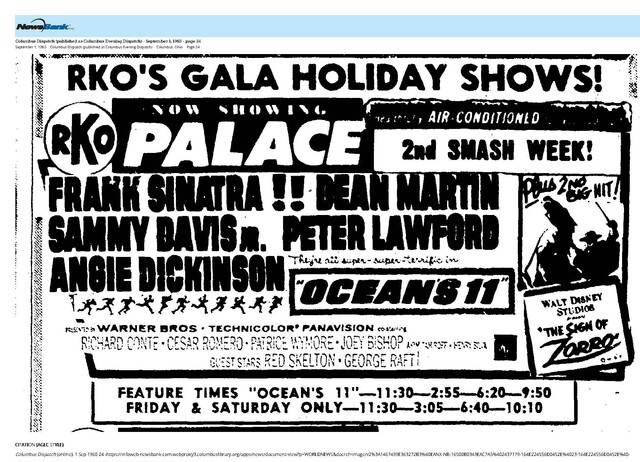 Frank Sinatra--Number Eight Box Office Star (1960)