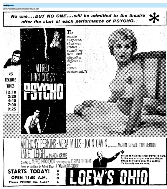 The Great Directors: Alfred Hitchcock (1960)