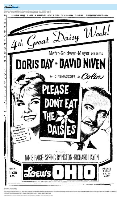 Doris Day--Number One Box Office Star (1960)