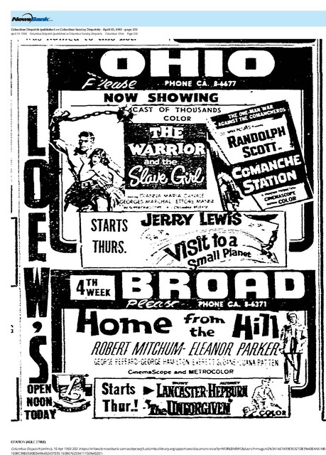 Randolph Scott's Penultimate Film (1960)