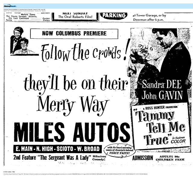 Sandra Dee--Number Six Box Office Star (1961)