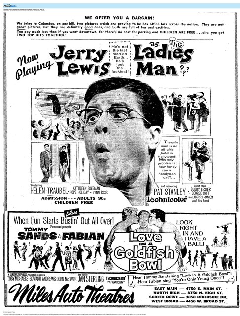 Jerry Lewis--Number Seven Box Office Star (1961)