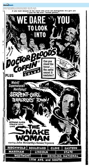 Sixties Horror (1961)