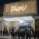 Mid 1960’s photo of Pallás Cinema at a nighttime premiere 